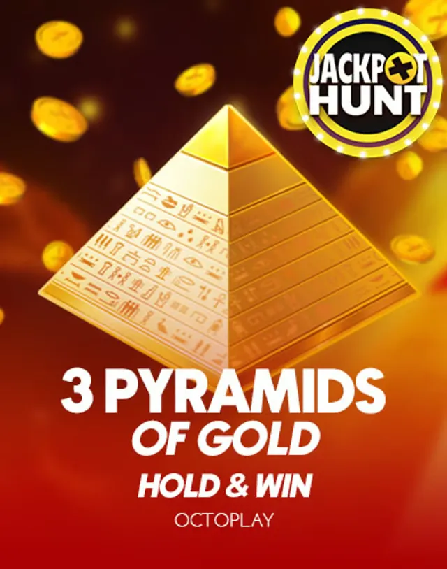 3 pyramids of gold